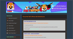 Desktop Screenshot of foxynotail.com